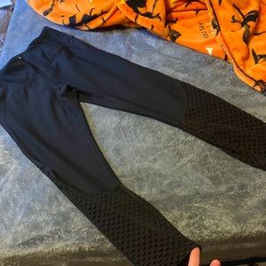 90 degree black leggings